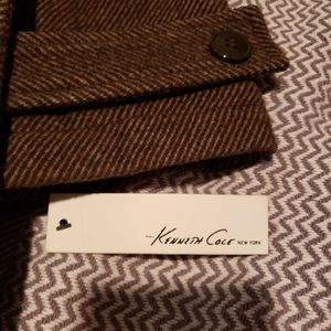 Kenneth Cole New York Twill Car Coat